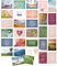 Einladungskarten Manufaktur Hamburg Motivation Sprüche Postkarten Set 30 Karten mit Umschlag, Motivationskarten Freundschaft Liebe Mut kreative Fotos Texte Büro Collage