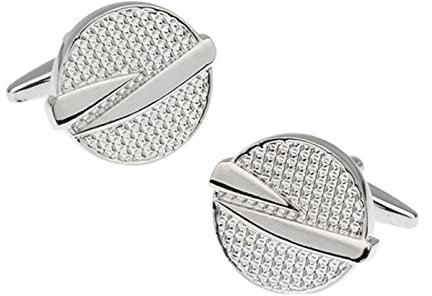 Homxi Manschettenknöpfe Herren Personalisiert,Manschettenknöpfe Kreis Manschettenknöpfe Personalisiert Silber Manschettenknöpfe Kupfer Personalisiert