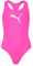PUMA Swimsuit 701224512 Costume da Bagno, Rosa, 152 Unisex-Bambini e Ragazzi