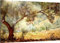 HUBDECO Leinwand Bilder Wohnzimmer - Bilder, Poster, Kunstdrucke - Leinwandbild - Bild auf Leinwand - Tolle Zimmerdekoration - Schlafzimmer Bilder - 120x80 cm Olivenbaum