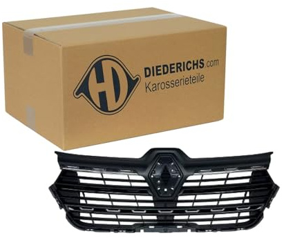 DIEDERICHS Kühlergitter 4497341 vorne | Kompatibel mit: RENAULT TRAFIC III Bus, TRAFIC III Kasten, TRAFIC III Pritsche/Fahrgestell