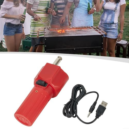 Electric Grill Motor, Skewer Rotisserie Bbq Grill Skewer Motors for ROTATOR Motors with USB Cable for Barbecue Barbecue Picnic