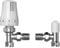 Plumb Bliss Thermostatic TRV Valve (15mm x 1/2) Angled with Lockshield (1)