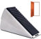 Fenytay Heavy Duty Door Stop, Spring Door Stop Wedge, Patio Door Holders to, Non-Slip Metal External Stopper for Garden | Flexible Door Stopper for Carpets Parquet Or Tiles for Balcony