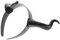 STOBOK 1stk Stirnband Aus Horn Haarschmuck Für Kostüm Stirnband Haarspangen Aus Teufelshorn Schwarze Cosplay-hörner Halloween-teufel-stirnband Festival-haar-accessoire Black Plastik