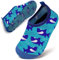 Badeschuhe Baby Kinder Wasserschuhe Jungen Schwimmschuhe Strandschuhe Badesoken Kleinkind Aquaschuhe Barfuss Schuhe(Hellblauer Hai,26/27)