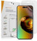 kwmobile 3X Folie matt kompatibel mit Apple iPhone 16 Pro Max - Displayschutzfolie Schutzfolie - Displayschutz Displayfolie entspiegelt