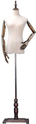SUNMME Schaufensterpuppe zum Nähen, Schneiderpuppe, Schneiderbüste, weibliche Schneiderinnen, Modestudentinnen, Schaufensterbüste mit W (Tier, Pferd, S)