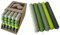 Kerzenfarm Hahn Stabkerzen Bunt - Kerzenset 25 Stück - Premium Qualität Made in Germany - 22mm Durchmesser, 18cm Länge bunte Kerzen durchgefärbt - Stabkerzen pastellfarben - Tafelkerzen Set 2