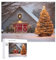 1000 Pieces Puzzles for Adults - Christmas Tree in Front of Barn Wooden Jigsaw Puzzle - Perfect Interlocking Clear Printing - Adults Educational Puzzle