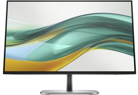 HP 524pf - Series 5 Pro - LED-Monitor - 61 cm (24) (23.8 sichtbar) - 1920 x 1080 Full HD (1080p) @ 100 Hz - IPS - 350 cd/m² - 1500:1-5 ms - HDMI, DisplayPort - Jet Black, Silber (Halter)