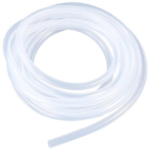 Veemoon Tuyau PVC Flexible Transparent 12 MM Intérieur 14 MM Extérieur Tube Souple en Plastique Alimentaire 10 Mètres Résistant aux Produits Chimiques pour Plomberie et Transfert de