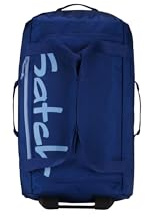 Satch Quest Reisetasche Jet Blue - Blau | Komfortabel und robust mit Tragegriffen und Rollen für einen einfachen und bequemen Transport auf Reisen