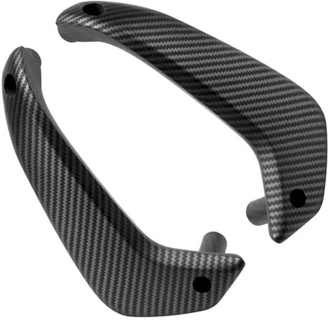 QWQTHGS for Fiesta 2011-2020 Car Inner Door Handle Manual Glass Panel 1 Pair Car Interior Door Handles