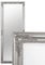 LEBENSwohnART Wandspiegel BESSA Silber antik 180x70cm barock Design Spiegel pompös Holzrahmen