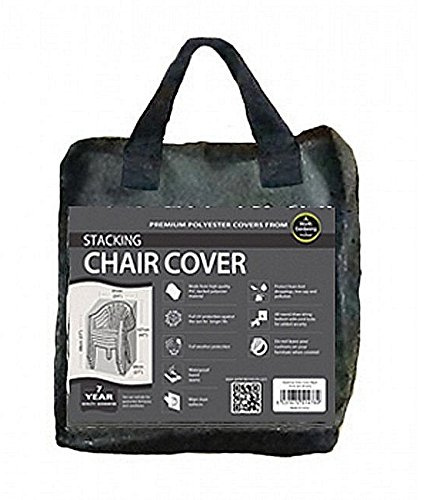 Garland Stacking Chair Cover - Silver Grade (W1476)