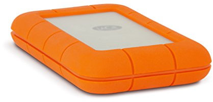 LaCie Rugged SSD 500 GB Thunderbolt + USB 3.0, Portable, 2.5 inch External SSD for PC and Mac