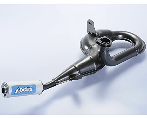 POLINI Auspuff Alu-Endschalldämpfer für LML Star Deluxe, Vespa PX 125, 150 2T