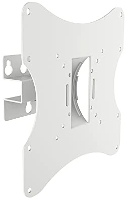 conecto CC50256 Wandhalterung für Fernseher bis 107cm (42 Zoll), ultraslim neigbar, schwenkbar, VESA 200, weiß