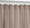 BEAUTEX Vorhang mit U-Band 140x250 cm (Farbe Wählbar) transparente Kräuselband Gardine, Dolly (Taupe)