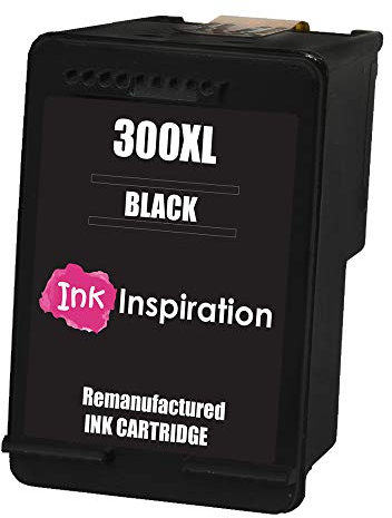 Ink Inspiration® Schwarz Premium Druckerpatrone Ersatz für HP 300 300XL Deskjet D1660 D2530 D2545 D2560 D2660 D5560 F2420 F2480 F4210 F4240 F4272 F4280 F4580 F4583 Photosmart C4780 C4680
