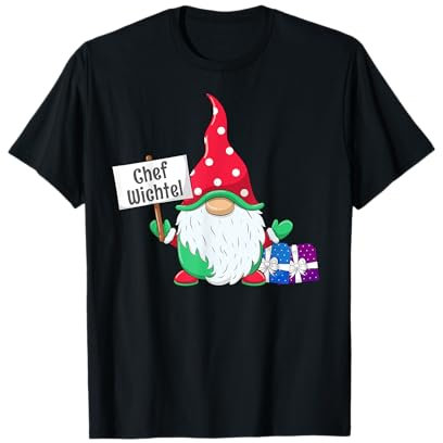 Chef Wichtel Partnerlook Familien Outfit Weihnachten T-Shirt