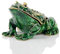 SEVENBEES Große Schmuckschatulle mit Frosch-Motiv, handbemalt, emailliert, Frosch-Figur, Sammlerstücke, Geschenk für Heimdekoration