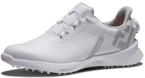 FootJoy Damen Fuel Boa Golfschuh, Weiß Weiß Rosa