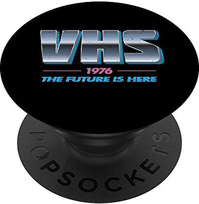 VHS Tape - The Future Is Here - Funny Retro Lover - Video PopSockets mit austauschbarem PopGrip