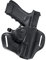 Bianchi 82 Gürtelholster, Leder/schwarz, Links, für H&K P2000, VP9 (SFP9), P30, P10, 45 mm BL