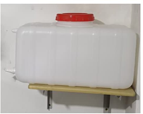 NAKAN Grande Réservoir d'eau, 25L/30L/47L/75L/110L/150L/200L, Réservoir d'eau avec Robinet, Poche à Eau, Préparation Aux Situations d'urgence, Préparation Aux Crises(Color:200L)