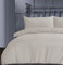 Linen Home Duvet Cover Set - Soft Microfibre Double Quilt Cover with 2 Pillowcases, Easy Care Wrinkle Free Double Bedding Set of 3 Pcs