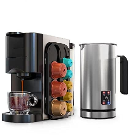 KNOKR Cafetera Frio/Calor 5 en 1 19Bar (Color : H3 M3, Size : UK)