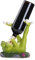 Frog Wine Bottle Holder, Funny Frog Statue Single Wine Bottle Rack Animal Wine Rack Set of 1, Wine Accessories for Party Tabletop Countertops Kitchen Decoration, Gifts for Mom/Grandma/Collectors