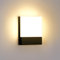 ledmo 15W Außenlampe Aussenleuchte Wand, Außenleuchten Wasserdicht IP65 Wandleuchte Außen Innen Wandlampe Außenwandleuchte schwarz, Warmweiß 3000K