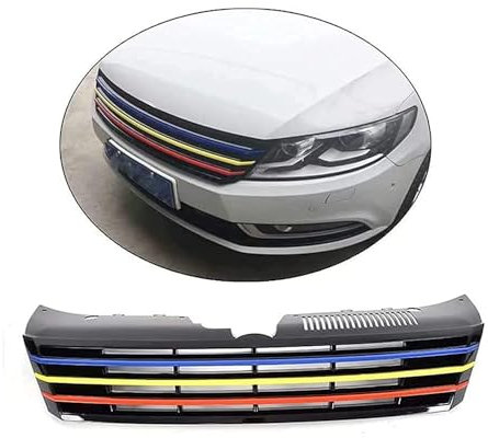caits Frontgrill,kompatibel mit VW Passat CC 2013-2015,Frontstoßstange Sportgrill Kühlergrill