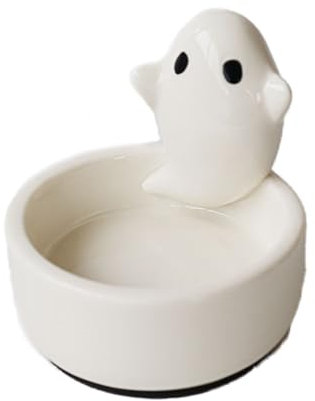 Katzen Kerzenhalter, Cute Cat Candle Holder Geschenke für Katzenliebhaber, Keramik Cartoon Geist Teelichthalter mit Wärmenden Pfoten, für Hochzeit Geburtstag Party Wohnzimmer Heimdekoration