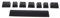 CASNO Accessoire de remplacement pour clavier mécanique Corsair STRAFE K65 K70 G710 double rétroéclairé 8 touches