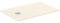 Ideal Standard - Ultra Flat S+, Piatto doccia rettangolare ultrasottile in resina effetto pietra, 120x80cm, Ideal Solid, Scarico lato corto, Sabbia