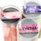 iDIY Personalised Stanl-y Name Plate - Stanl-y Cup Accessories 40oz for Daughters, Granddaughters, Nieces and Girls