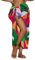 Bsubseach Frauen Boho Sarong Coverups Lange Bikini Wraps Sheer Röcke Strandkleid Bademode Kokosnussbaum