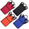 SHOWERORO Drumstickhalter Tasche Junge Mädchen Drum Stick Hülle Halter Percussion Mallet Rucksack Schwarz Zeichen
