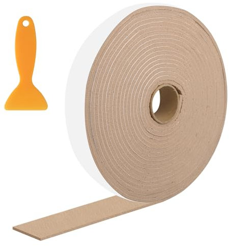 Anti Kondensations Klebeband, Anti Kondensationsstreifen für Fenster, Anti Condensation Filzstreifen Kondensationstropf Absorbierendes Klebeband Wetterabisolierband für Fenster 3cm × 8m