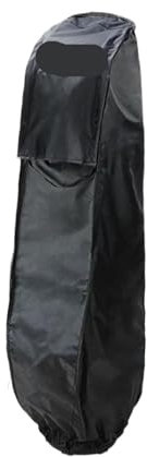 NihaoWXM Borsa da Mazza da Golf Sacca da Golf Copertura Antipioggia Cappuccio Pieghevole Forniture Accessori Sacca Golf(Black)