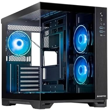Chieftec Tg-Op Schwarz Tempered Glass X 2 Cube Black, GM-30B-TG-OP