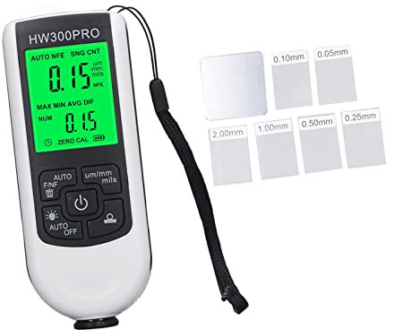 Hohe Genauigkeitsbeschichtungsmessgerät für Lackmessungen, ABS -Material, Herstellung (WHITE)