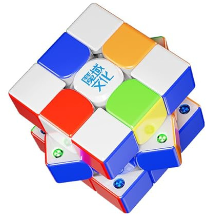 Moyu Weilong V11 2025 Kugelkern-UV-beschichteter Geschwindigkeitswürfel, 3 x 3, aufkleberlos, professioneller MagLev magnetischer Meisterwürfel (Maglev Ball Core Version)