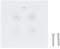 Intelligent Wifi Fan Light Switch, White Wifi Smart Ceiling Fan Light Wall Switch Smart Home Controller for Home Office