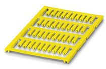 PHOENIX CONTACT UC-WMCO 2.9 (12X3.5) YE Leitermarker, 2.1mm-2.9mm Kabeldurchmesserbereich, 12mm x 3.5mm Schriftfeldgröße, 40 Einzelschilder, Gelb, 10 Stück