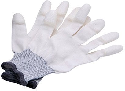 Rollei Objektiv Reinigungshandschuhe - Ideal zur Reinigung von Kameras, Objektiven und Sensoren - Antistatisch und Anti-Rutsch (Größe M)